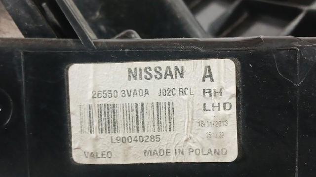 265503VA0A NISSAN Фонарь задний правый купить в Николаев