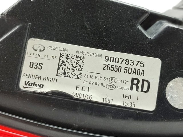 NISSAN 265505DA0A Фонарь задний правый в наличии Ужгород
