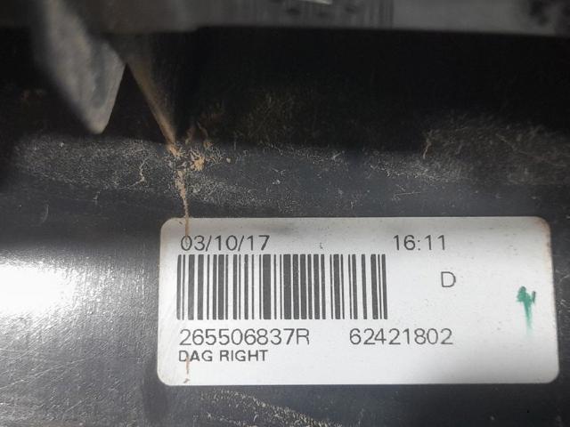 RENAULT 265506837R Фонарь задний правый в наличии Запорожье