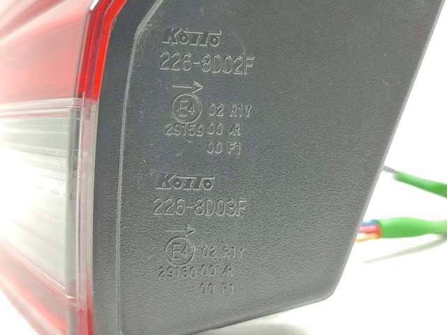 NISSAN 265506UN1A Фонарь задний правый внутренний в наличии Павлоград