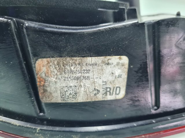 RENAULT 265509676R Фонарь задний правый внутренний в наличии Полтава
