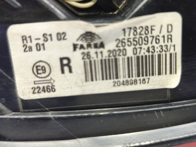 265509761R RENAULT купить в Павлоград