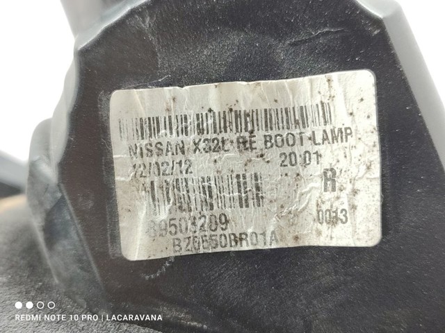 NISSAN 26550BR01A Фонарь задний правый внутренний в наличии Винница