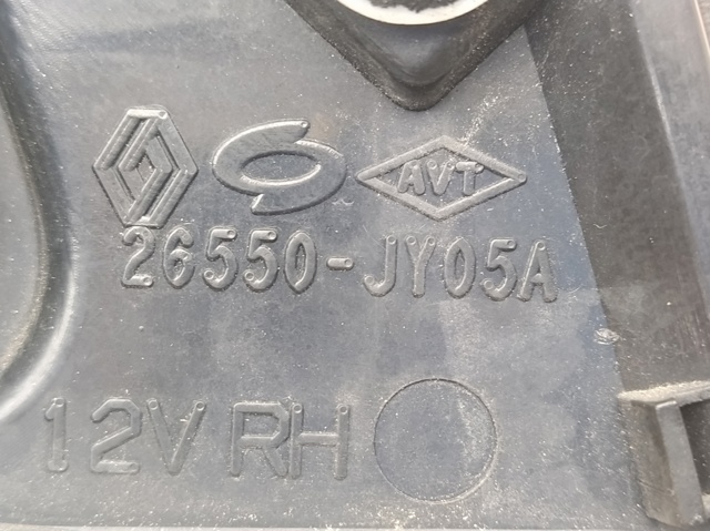 26550JY05A RENAULT Фонарь задний правый внутренний купить в Хмельницкий