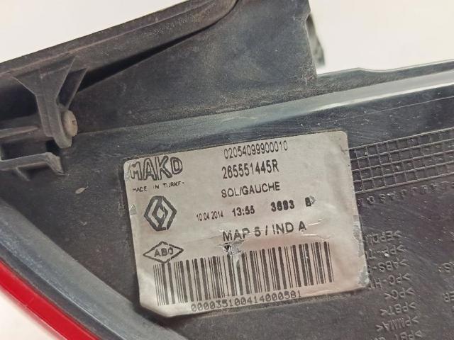 RENAULT 265551445R Фонарь задний левый в наличии Ирпень