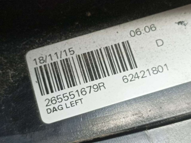 RENAULT 265551679R Фонарь задний левый в наличии Винница