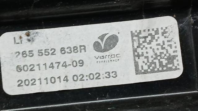 265552638R Фонарь задний левый купить Чернигов