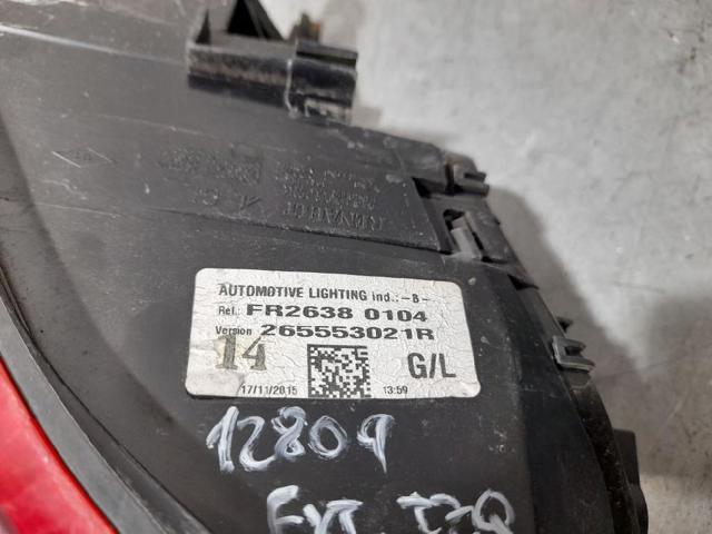 265553021R RENAULT Фонарь задний левый внешний купить в Чернигов