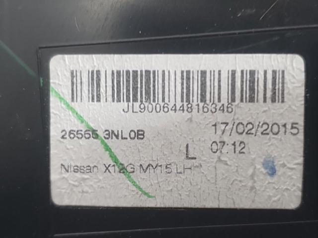 NISSAN 265553NL0B Фонарь задний левый в наличии Житомир