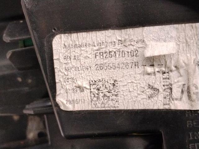 265554267R Фонарь задний левый внешний купить Украина