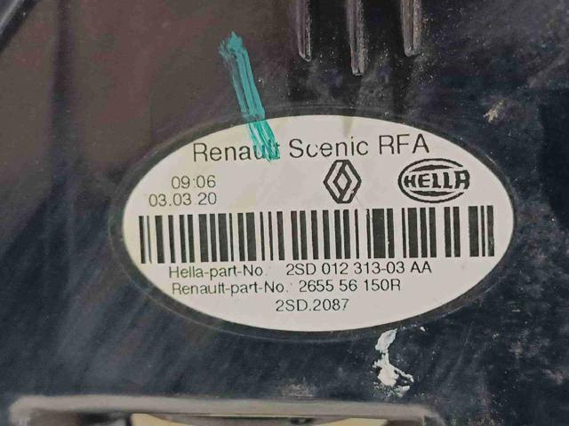 265556150R RENAULT Фонарь задний левый внешний купить в Кривой Рог