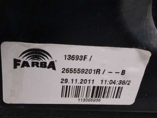 RENAULT 265559201R Фонарь задний левый внешний в наличии Одесса