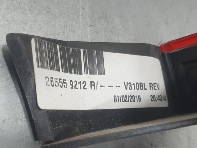 RENAULT 265559212R Фонарь задний левый в наличии Чернигов