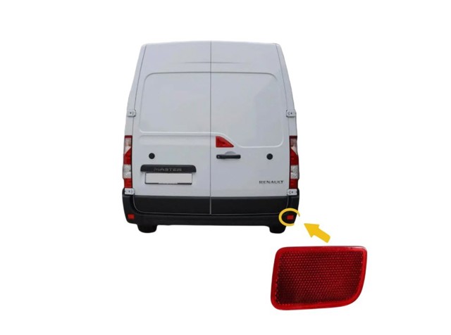 265603083R RENAULT Правый катафот заднего бампера купить в Кривой Рог