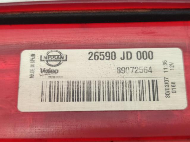 Sinal de parada traseiro adicional Nissan Qashqai 1 J10