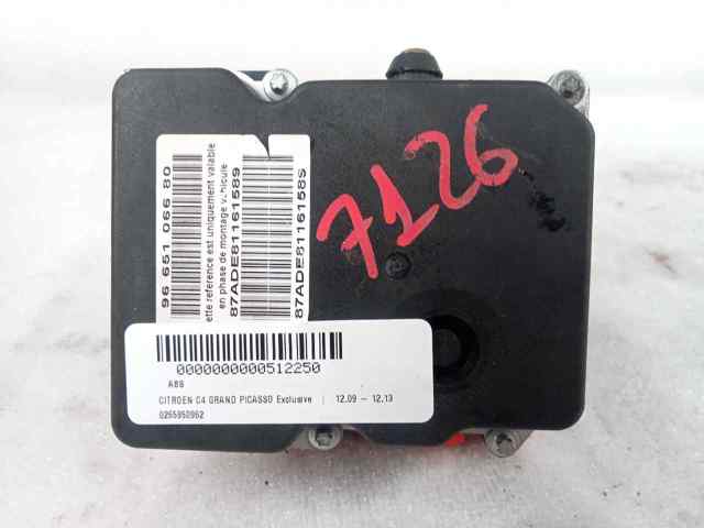 ABS para Citroen C4 Grand Picasso I 1.6 HDI 9HY(DV6TED4)9Hz(DV6TED4) 0265950962