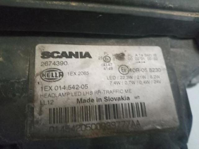 2674390 SCANIA Фара левая купить в Харьков