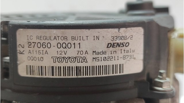 TOYOTA 270600Q011 Генератор в наличии Киев