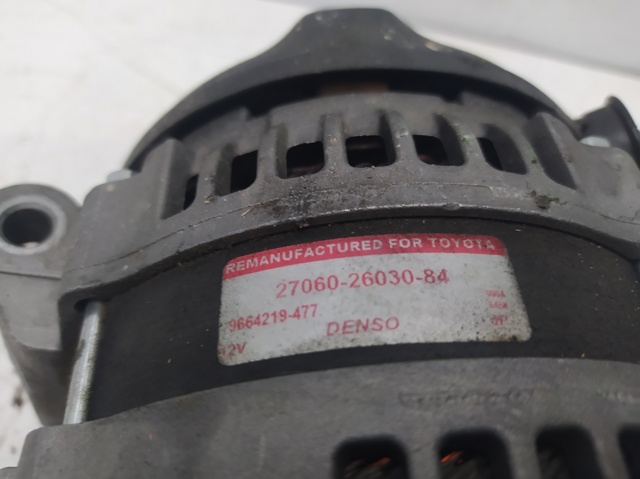 TOYOTA 270602603084 Генератор в наличии Винница