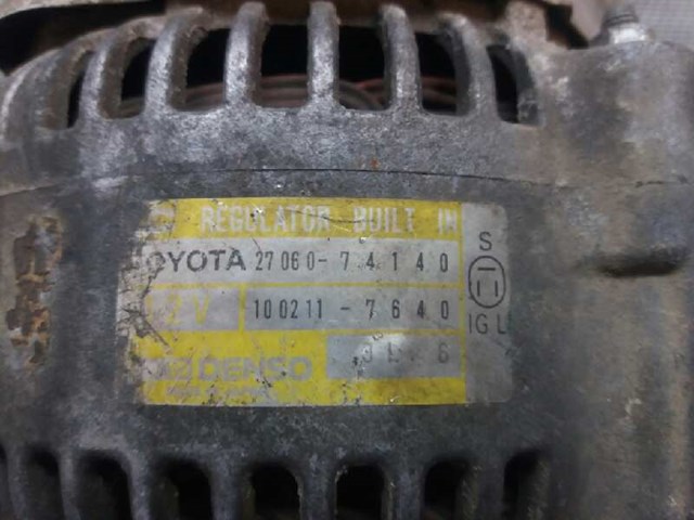 Gerador 2706074140 Toyota