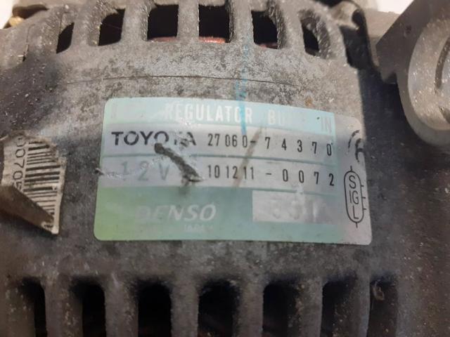 TOYOTA 2706074370 Генератор в наличии Ровно