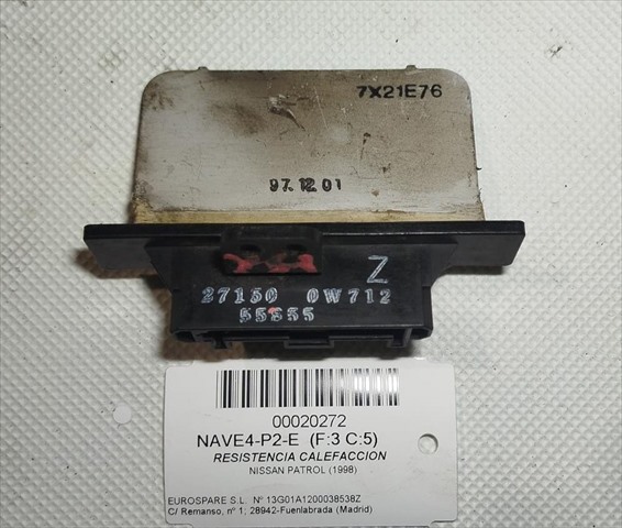 271500W712 Резистор печки купить Украина