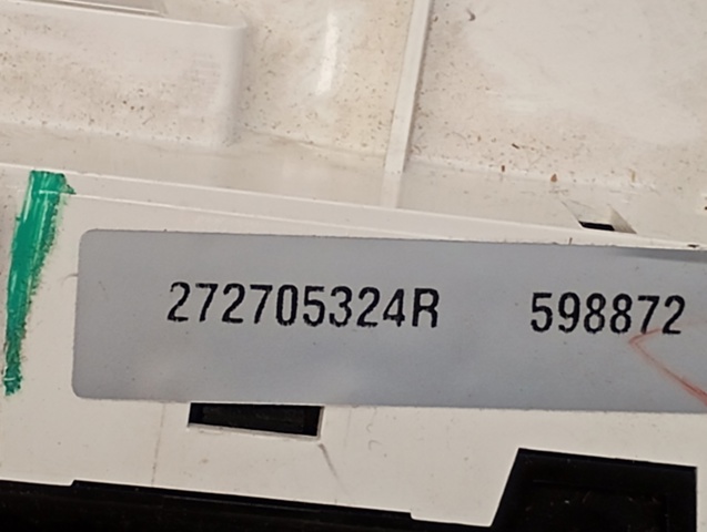 RENAULT 272705324R Блок управления режимами отопления/кондиционирования в наличии Хмельницкий