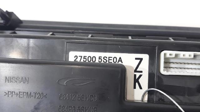 275005SE0B NISSAN Блок управления режимами отопления/кондиционирования купить в Кривой Рог