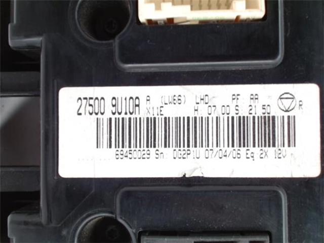 NISSAN 275009U10A Блок управления режимами отопления/кондиционирования в наличии Запорожье