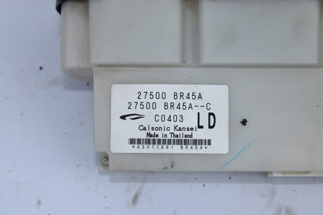 27500BR45A NISSAN Блок управления режимами отопления/кондиционирования купить в Львов