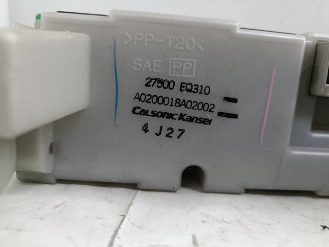 27500EQ310 NISSAN Блок управления режимами отопления/кондиционирования купить в Тернополь