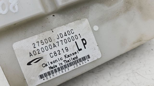27500JD40C NISSAN Блок управления кондиционером купить в Павлоград