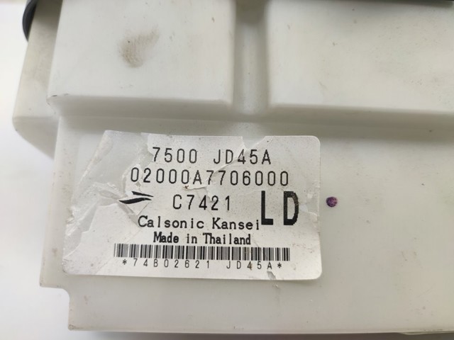 27500JD45A NISSAN Блок управления режимами отопления/кондиционирования купить в Полтава