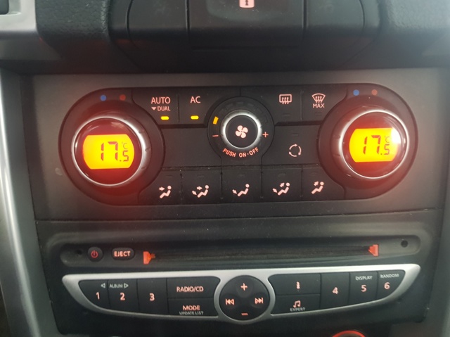 27500JY78C RENAULT Блок управления режимами отопления/кондиционирования купить в Винница