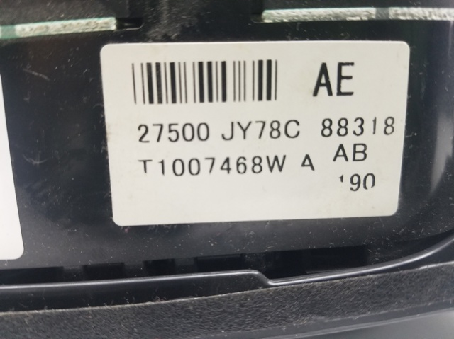 RENAULT 27500JY78C Блок управления режимами отопления/кондиционирования в наличии Харьков