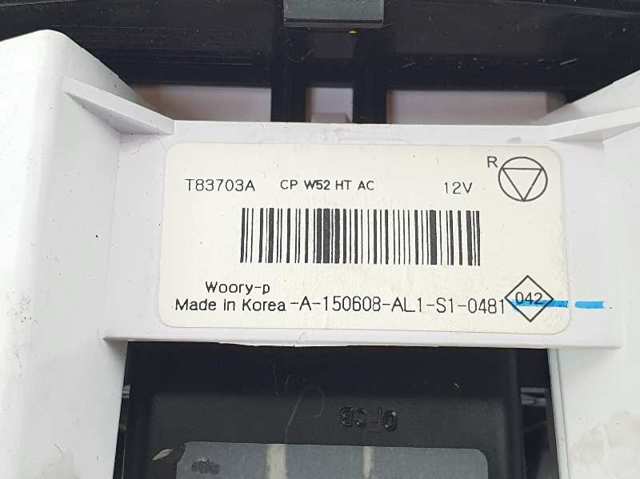 Unidade de controlo dos modos de aquecimento/condicionamento Renault LOGAN 2 L52