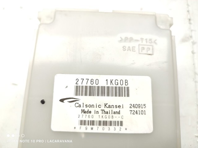 277601KG0B NISSAN Блок управления кондиционером купить в Сумы