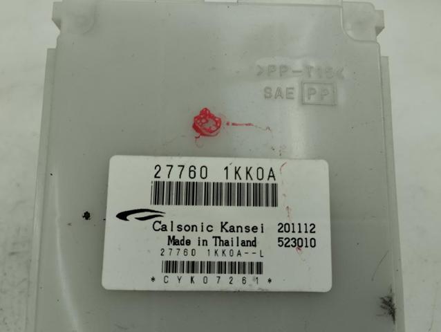 NISSAN 277601KK0A Блок управления режимами отопления/кондиционирования в наличии Хмельницкий