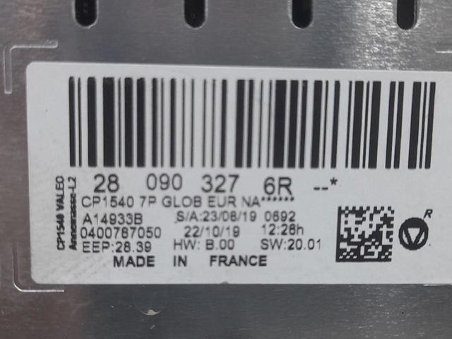 RENAULT 280903276R Дисплей многофункциональный в наличии Хмельницкий