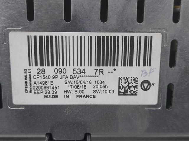 RENAULT 280905347R в наличии Львов