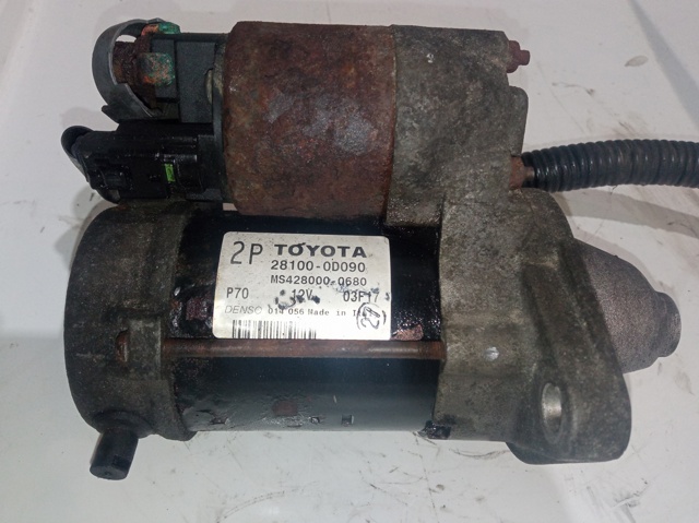 Motor de arranque para Toyota Avensis 1.8 (zzt251_) 1zzfe 281000D180
