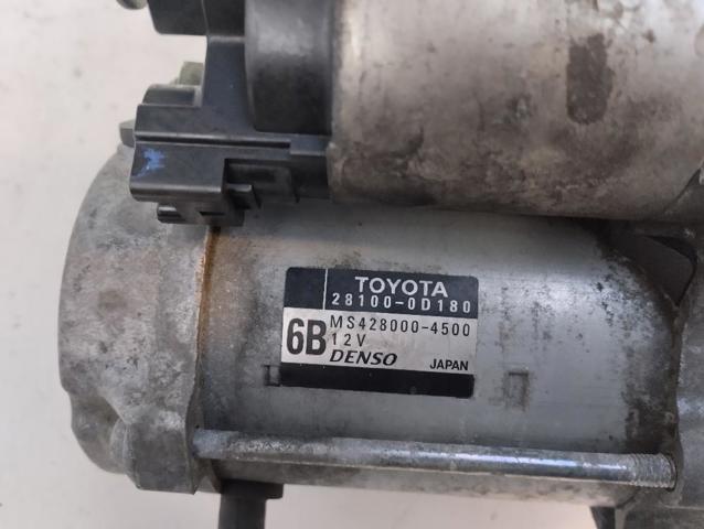 TOYOTA 281000D180 Стартер в наличии Сумы