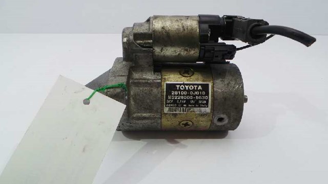 Motor de partida para Toyota Yaris 1.33 VVT-I (nsp90_) 2SZFE 281000J010