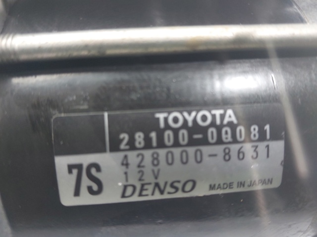 TOYOTA 281000Q081 Стартер в наличии Павлоград