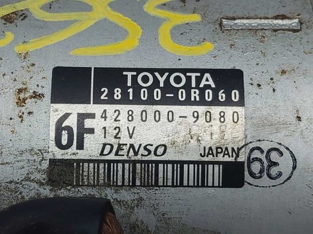 281000R060 TOYOTA Стартер купить в Ужгород