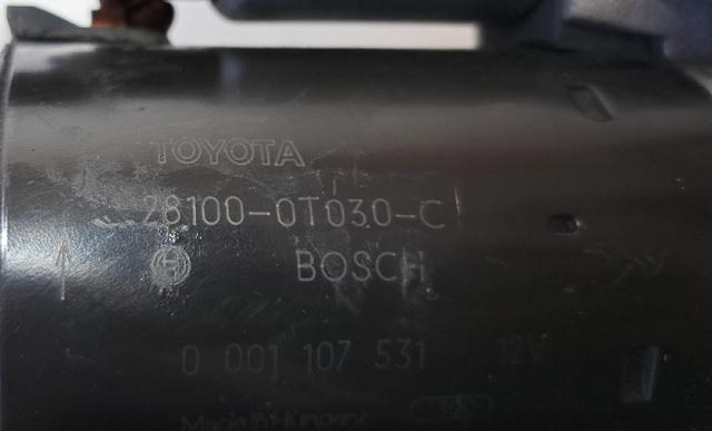 281000T030C TOYOTA Стартер купить в Каменское