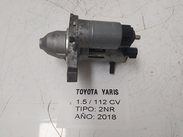 Motor de partida para Toyota Yaris 1.5 (nsp131_) 2NR 281000Y091