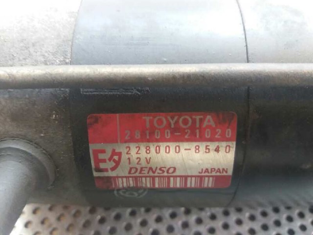 TOYOTA 2810021020 Стартер в наличии Каменское