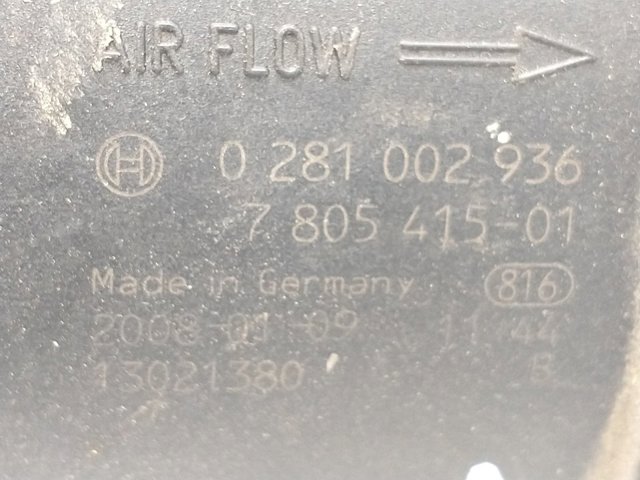 281002936 Датчик потока (расхода) воздуха, расходомер M.A.F. - (Mass Airflow) купить Павлоград