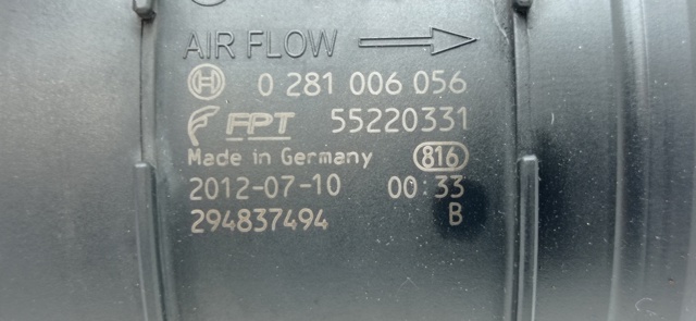 FIAT 281006056 ДМРВ в наличии Ровно